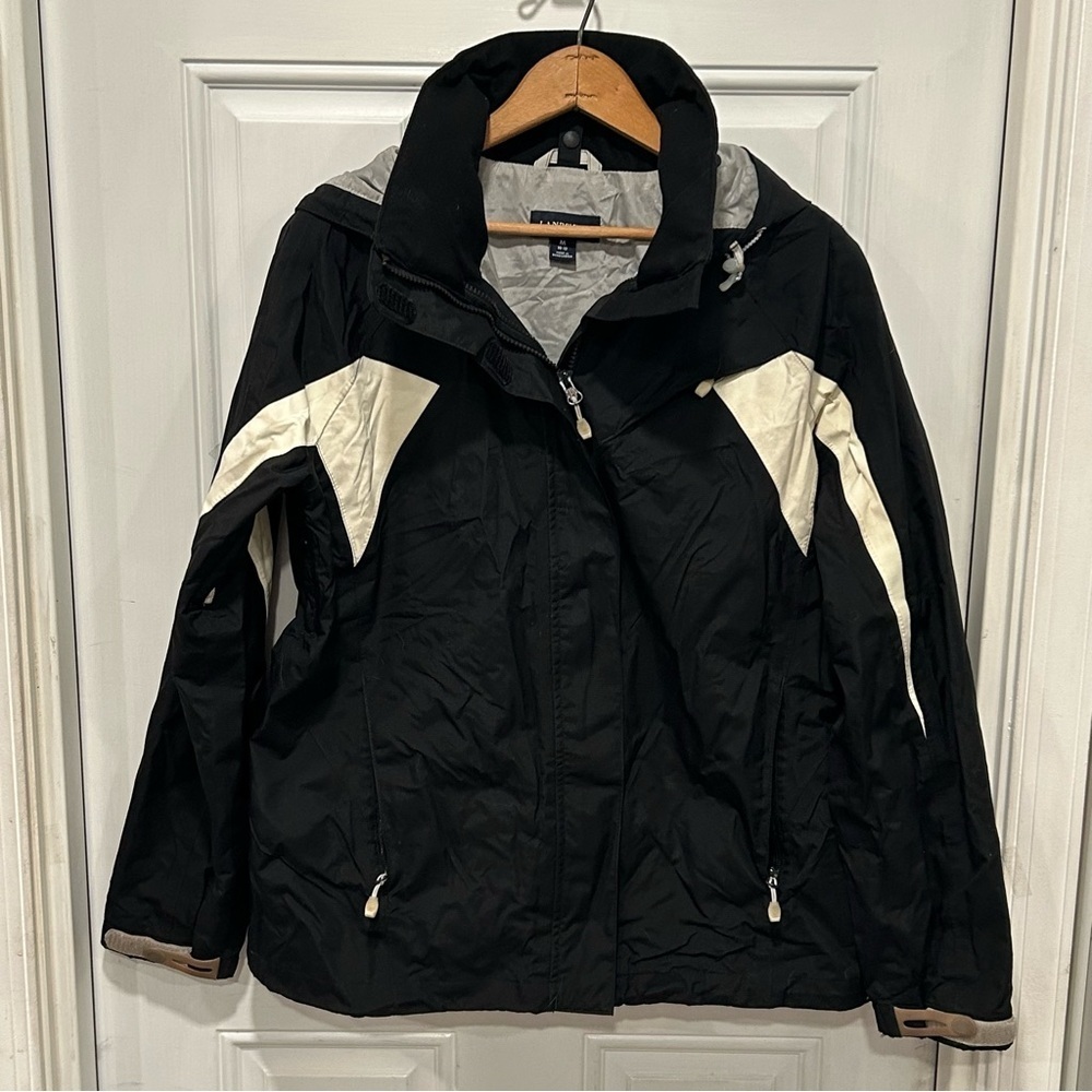 Lands’ End 383620 Women’s Medium 10-12 Jacket Snow Winter Ski Coat V3225/F2656